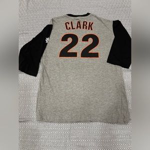 Gray/blak and SF Giants (Orenge) w/CLARK 22